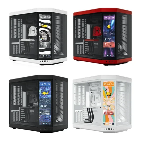 Case HYTE Y70 Touch Infinity – Case Mid-Tower ATX, Pantalla Touch