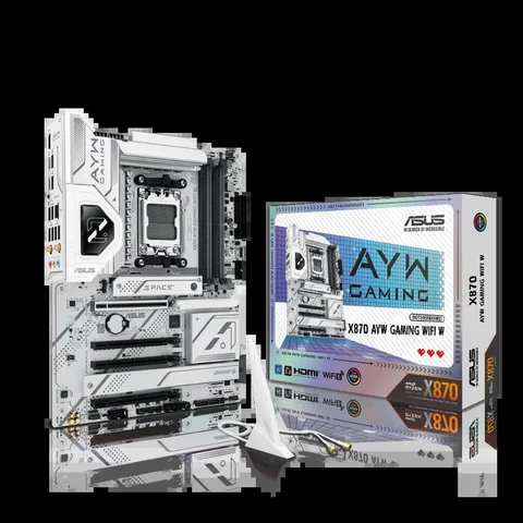 Motherboard ASUS X870 AYW Gaming WiFi W – AM5, DDR5