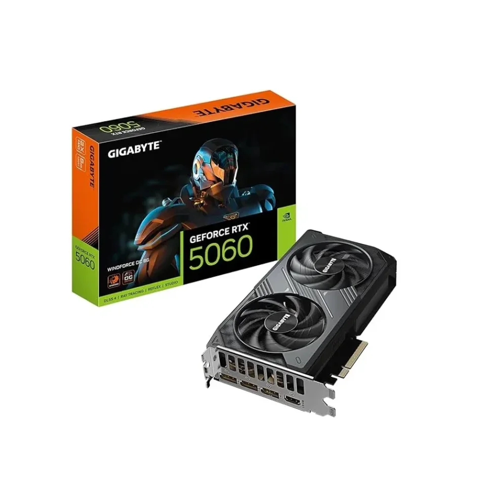 GPU Gigabyte Gaming OC RTX 5060 – 8GB GDDR7, DLSS4, RayTracing, Reflex 2