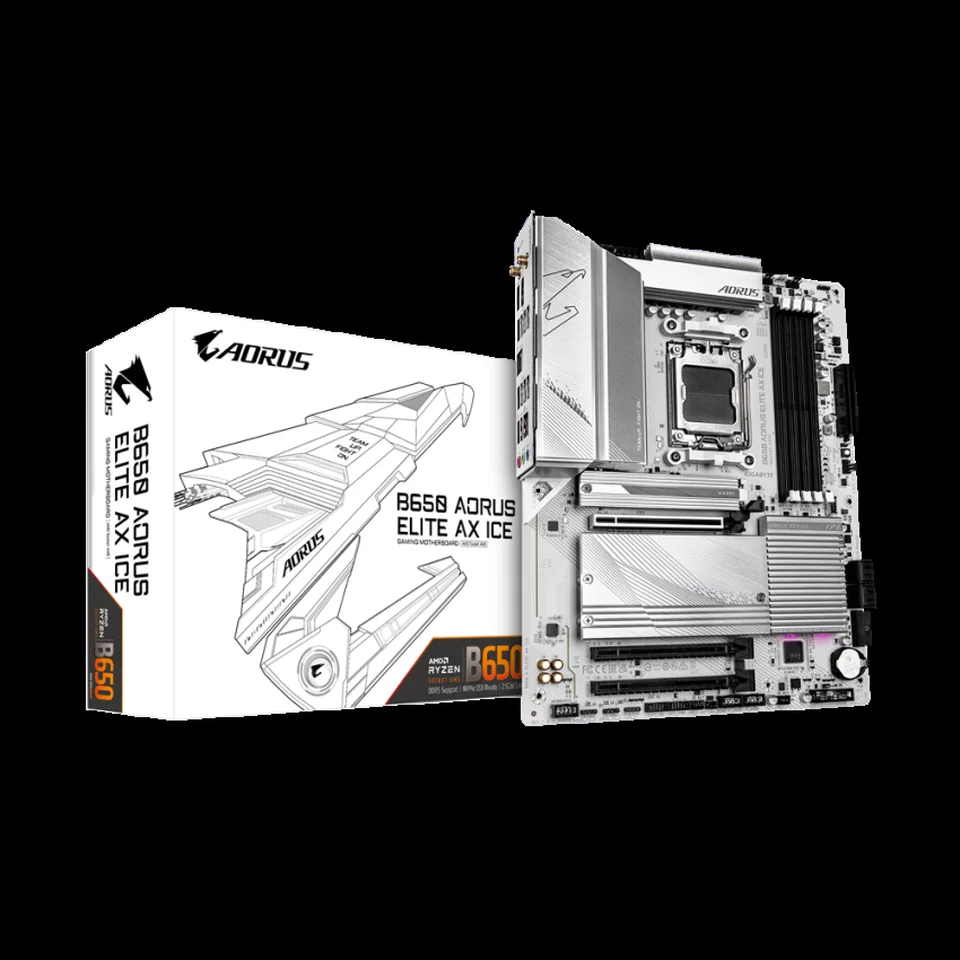 Motherboard GIGABYTE B650 AORUS Elite AX ICE – AM5, DDR5